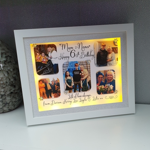 Personalised Birthday/memory picture Frame
