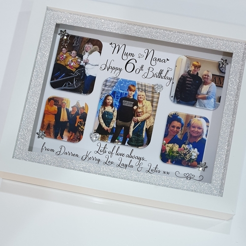Personalised Birthday/memory picture Frame