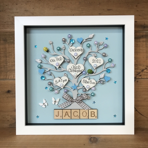 New Baby ( hearts & stars )