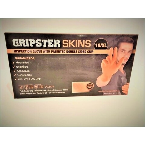 Gloves – Orange Gripsters pack 50