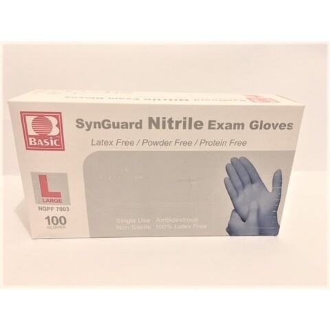 Blue Nitrol Gloves