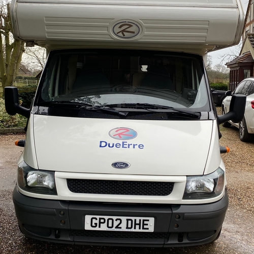 2002 Rimor Due Erre Motorhome 6 Berth Ford Transit 2.4 Duratorq Di LHD Left Hand Drive