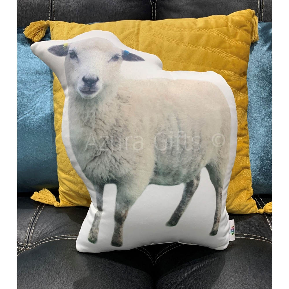 Personalised Pet Shaped Cushion, Single Sided