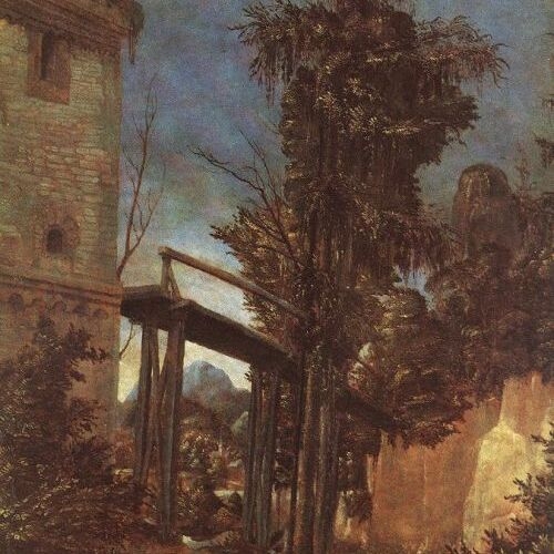 Landscape with a Footbridge