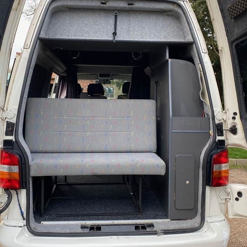 2007 (57)reg VW Transporter T5 1.9 TDi Camper Van LWB High Top 2 Berth White