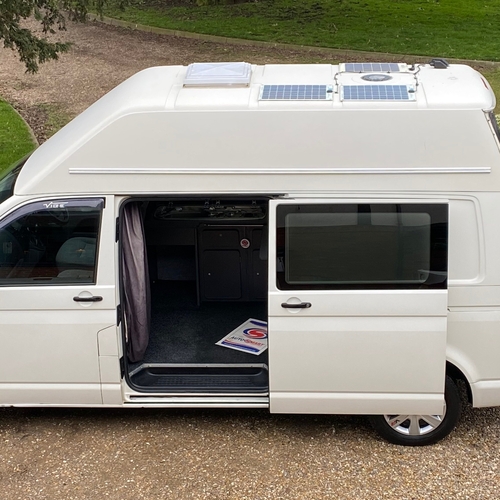 2007 (57)reg VW Transporter T5 1.9 TDi Camper Van LWB High Top 2 Berth White