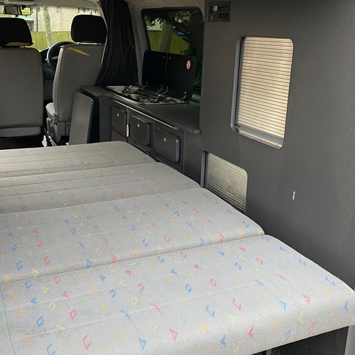 2007 (57)reg VW Transporter T5 1.9 TDi Camper Van LWB High Top 2 Berth White