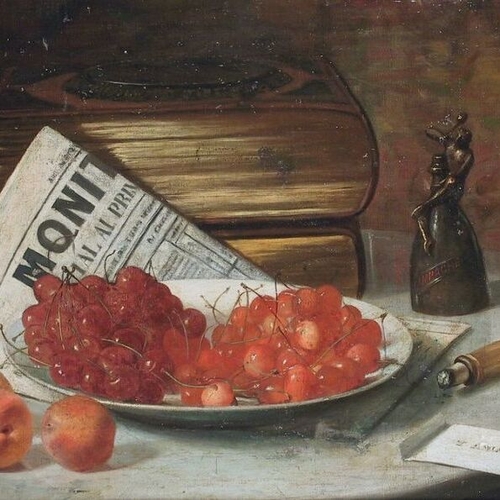 Still Life with Cherries