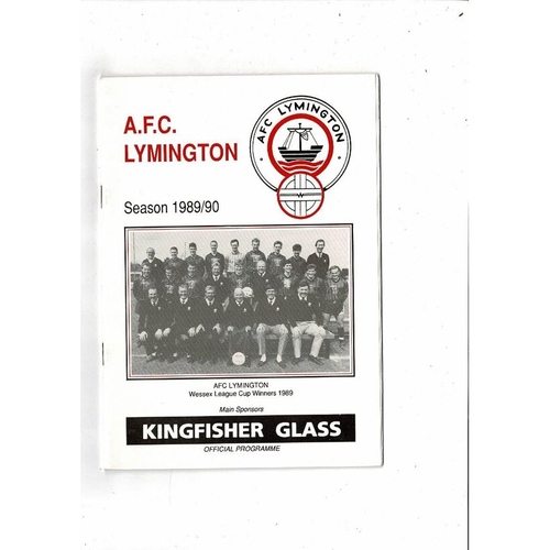 Non-League FA Vase Football Programmes