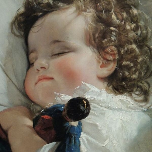 Portrait of Princess Marie Franziska von Liechtenstein, Aged Two