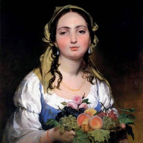 The Maiden with Flowers