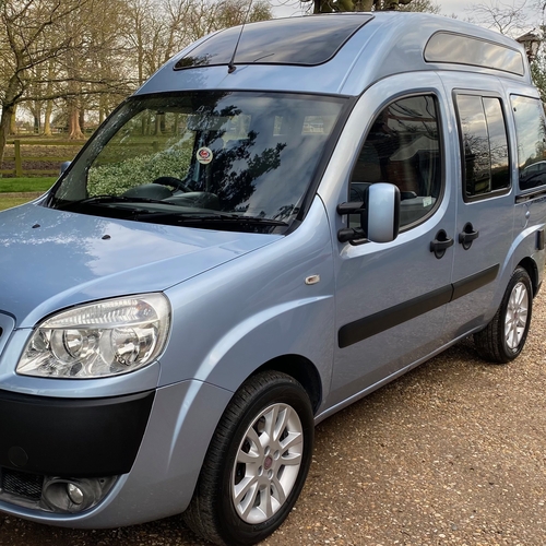 2008 Fiat Doblo 1.9 M-Jet Camper Van PRO Conversion Heating/TV/Fridge/Air Con
