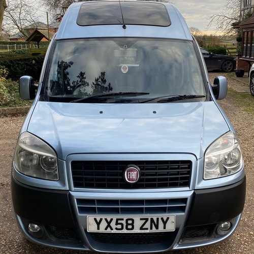 2008 Fiat Doblo 1.9 M-Jet Camper Van PRO Conversion Heating/TV/Fridge/Air Con