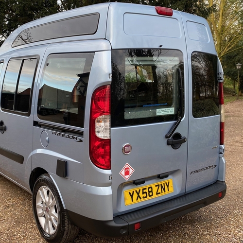 2008 Fiat Doblo 1.9 M-Jet Camper Van PRO Conversion Heating/TV/Fridge/Air Con