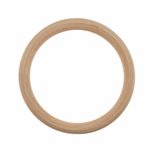 Craft Ring: Wooden: Round: 10cm Diameter