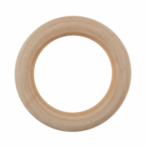 Craft Ring: Wooden: Round: 5.5cm Diameter