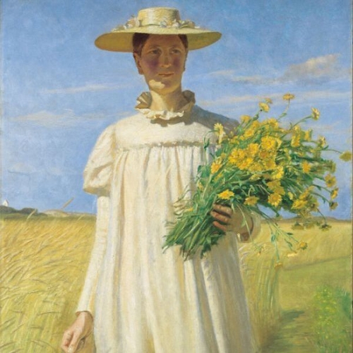 Anna Ancher, Returning from the Field