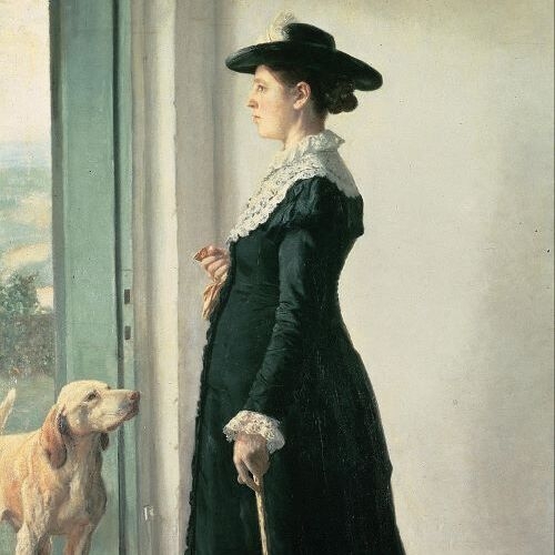 Portrait of Artist, Anna Ancher, Michael's Wife