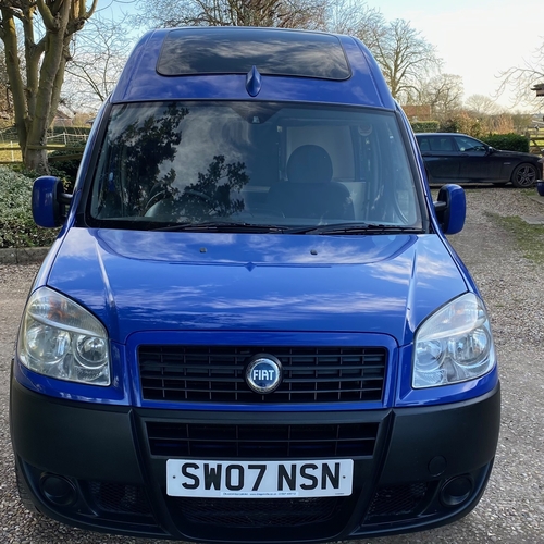 2007 Fiat Doblo 1.4 Petrol Camper Van 2 Berth Micro PRO Conversion Blue