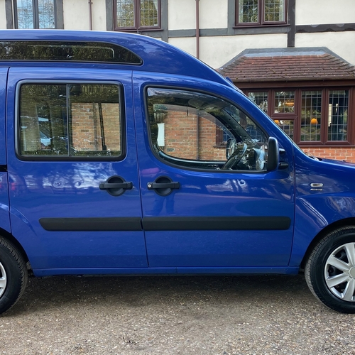 2007 Fiat Doblo 1.4 Petrol Camper Van 2 Berth Micro PRO Conversion Blue