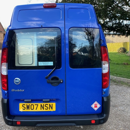 2007 Fiat Doblo 1.4 Petrol Camper Van 2 Berth Micro PRO Conversion Blue