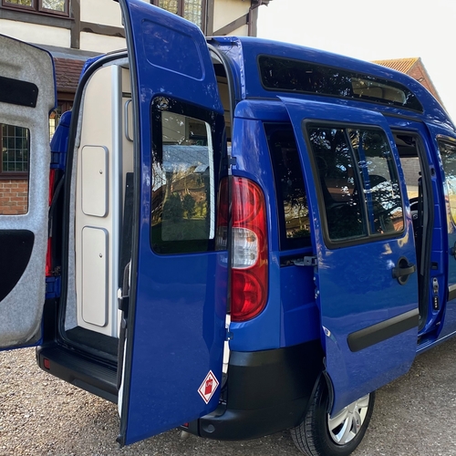 2007 Fiat Doblo 1.4 Petrol Camper Van 2 Berth Micro PRO Conversion Blue