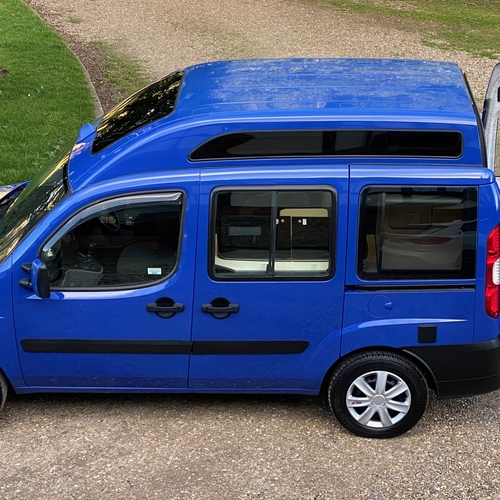2007 Fiat Doblo 1.4 Petrol Camper Van 2 Berth Micro PRO Conversion Blue