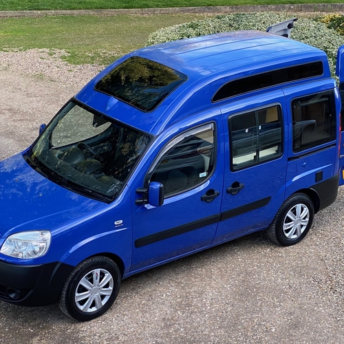 2007 Fiat Doblo 1.4 Petrol Camper Van 2 Berth Micro PRO Conversion Blue