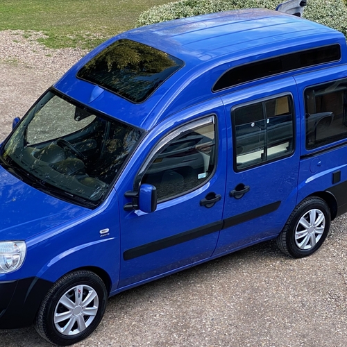 2007 Fiat Doblo 1.4 Petrol Camper Van 2 Berth Micro PRO Conversion Blue
