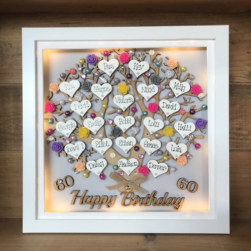 LED XL “ Happy Birthday “ frame