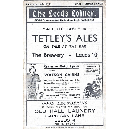 Buslingthorpe Vale Home Rugby League Programmes