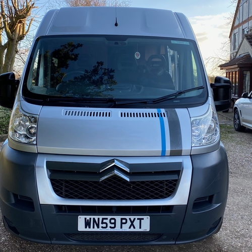 2009 (59)reg Citroen Relay 2.2 HDi LWB Camper Van Fixed Bed Heating Toilet