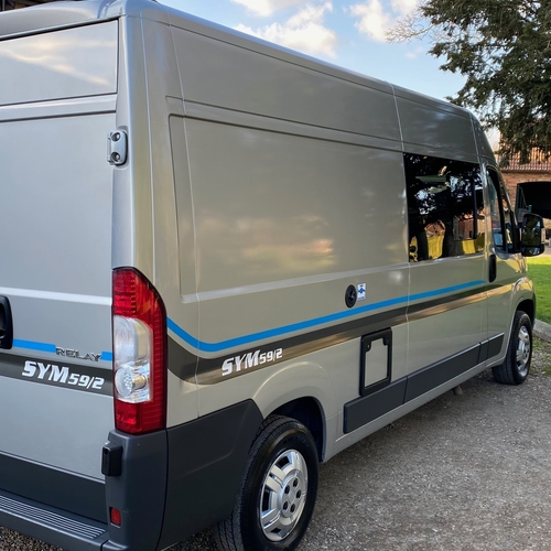 2009 (59)reg Citroen Relay 2.2 HDi LWB Camper Van Fixed Bed Heating Toilet