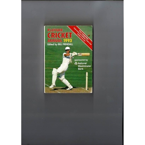1993 Playfair Cricket Annual