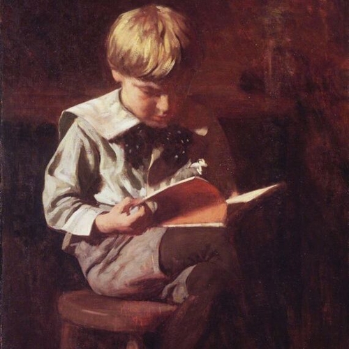Boy Reading: Ned Anshutz