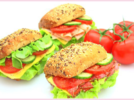 Sandwiches/Baguettes/Soup/Salad Mobile Catering Menu