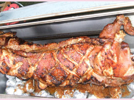 Spit Roast Mobile Catering Menu