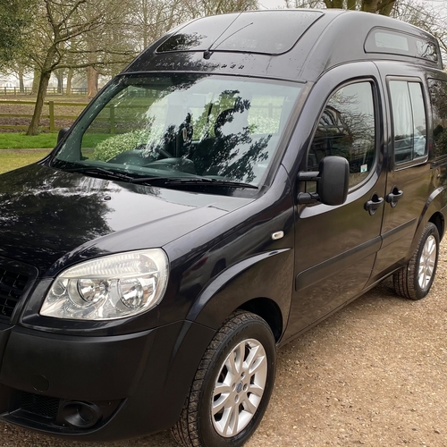 2009 Fiat Doblo 1.9 M-Jet Camper Van 2 Berth PRO Conversion Black Metallic