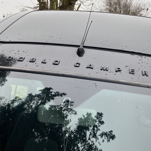 2009 Fiat Doblo 1.9 M-Jet Camper Van 2 Berth PRO Conversion Black Metallic