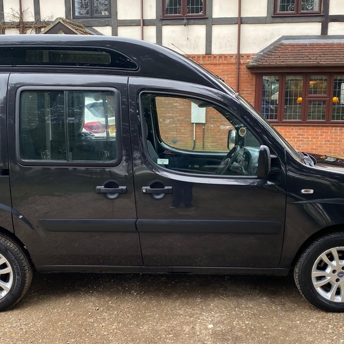 2009 Fiat Doblo 1.9 M-Jet Camper Van 2 Berth PRO Conversion Black Metallic