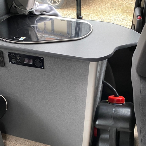 2009 Fiat Doblo 1.9 M-Jet Camper Van 2 Berth PRO Conversion Black Metallic