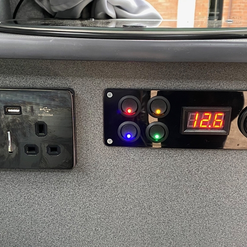 2009 Fiat Doblo 1.9 M-Jet Camper Van 2 Berth PRO Conversion Black Metallic