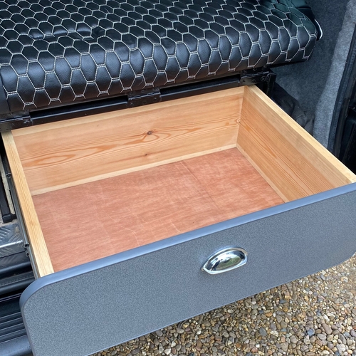 2009 Fiat Doblo 1.9 M-Jet Camper Van 2 Berth PRO Conversion Black Metallic