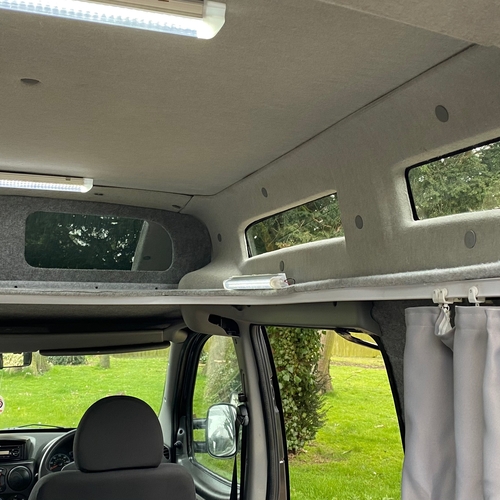 2009 Fiat Doblo 1.9 M-Jet Camper Van 2 Berth PRO Conversion Black Metallic