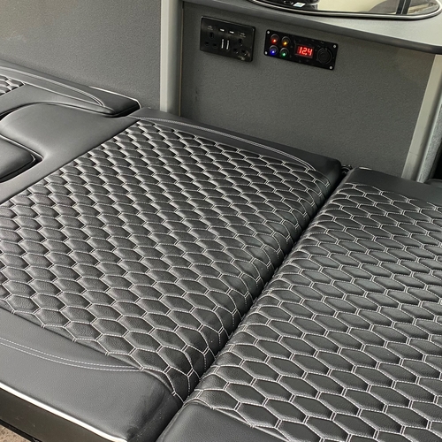 2009 Fiat Doblo 1.9 M-Jet Camper Van 2 Berth PRO Conversion Black Metallic