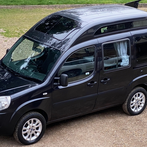2009 Fiat Doblo 1.9 M-Jet Camper Van 2 Berth PRO Conversion Black Metallic