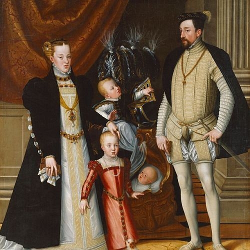 Holy Roman Emperor Maximilian II of Austria and Family