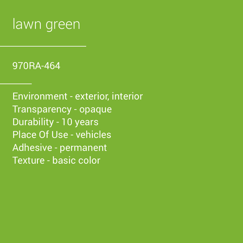 ORACAL® 970RA-464 - Lawn Green
