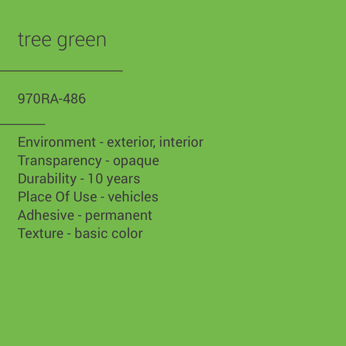 ORACAL® 970RA-486 - Tree Green