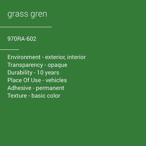 ORACAL® 970RA-602 - Grass Green